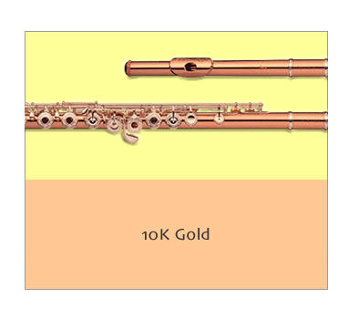 Flauta Sankyo 10k-2dt-Be-Ft