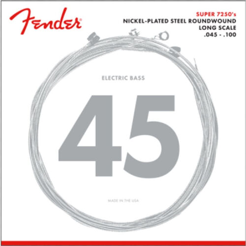 Juego Cuerdas Bajo Elctrico Fender 7250-ML Super NPS 45-100