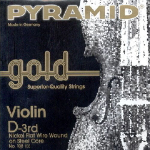 Cuerda 3 Pyramid Gold Violn 4/4 108103