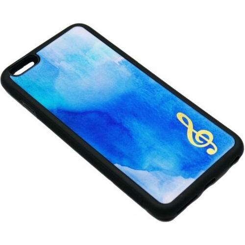 Funda movil iPhone6 Plus azul/dorada A-Gift-Republic P-5005