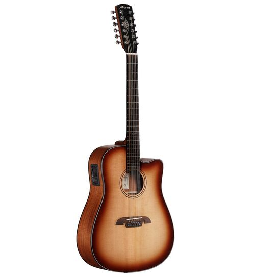 Guitarra Electroacustica de 12 C. Cutaway Ad60-12ceshb Alvarez