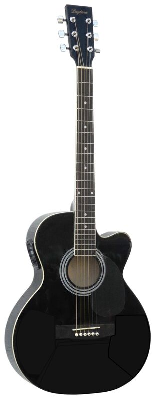 Guitarra Acstica Electrificada Daytona A401cebk Negra