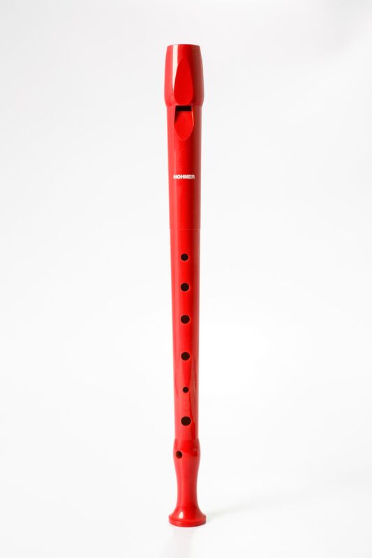 Hohner Flauta Soprano B9508 Rojo Alemana