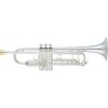 Trompeta artesanal en Sib XENO Yamaha YTR8335GS 04 Plateada