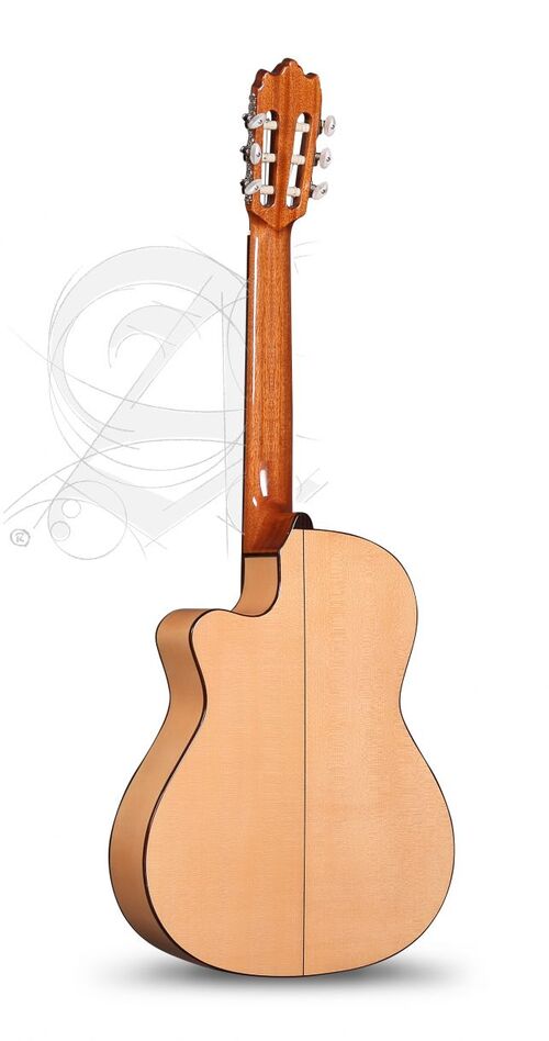 Guitarra Semi-acstica Alhambra 3 F CW E1