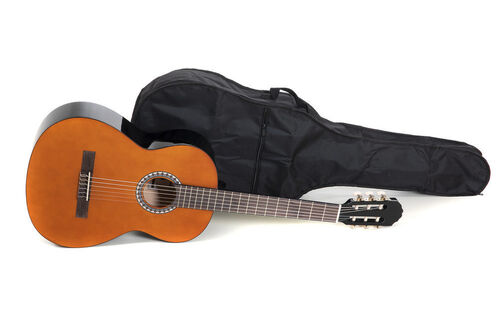 Guitarra clsica Basic Set 4/4 color nogal