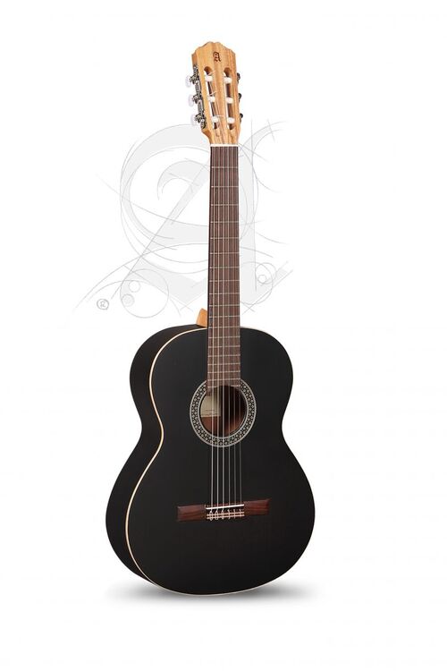 Guitarra Clsica Alhambra 1 C Black Satin