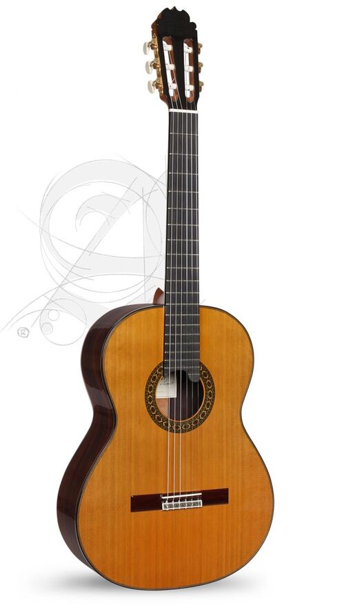 Guitarra Clsica Alhambra Luthier India Montcabrer