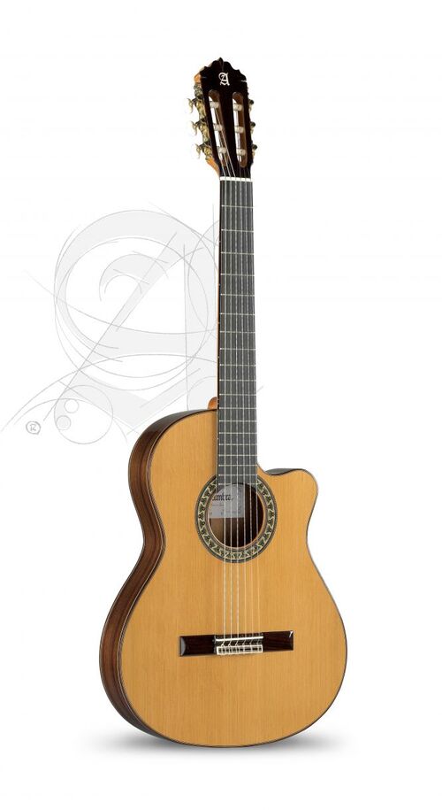 Guitarra Semi-acústica Alhambra 5 P CT E2