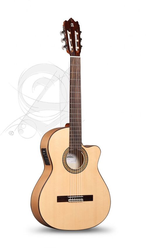 Guitarra Semi-acstica Alhambra 3 F CW E1