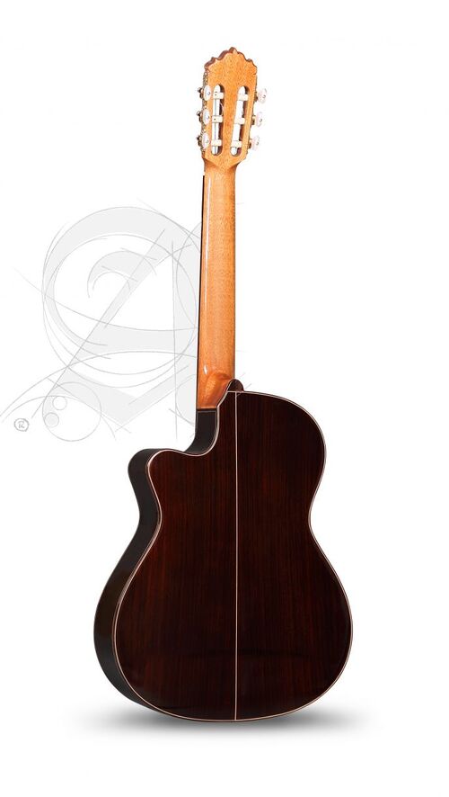 Guitarra Semi-acústica Alhambra 5 P CW E8