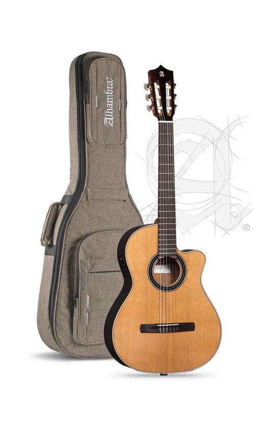 Guitarra Semi-acústica Alhambra CS-LR CW E1