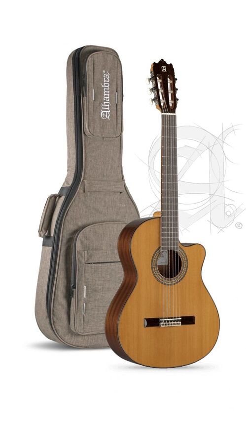 Guitarra Semi-acústica Alhambra 5 P CW E8