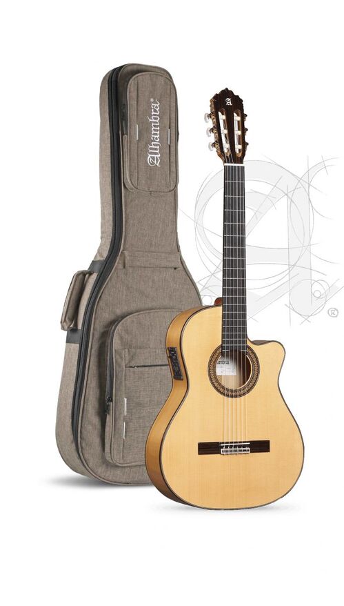 Guitarra Semi-acústica Alhambra 7 Fc CW / CT