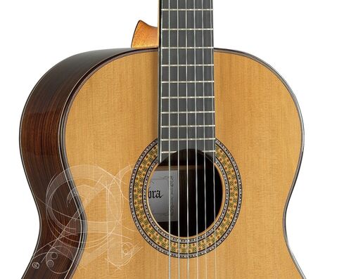 Guitarra Clásica Alhambra 9 P - 1/2