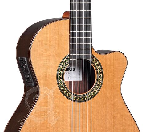 Guitarra Semi-acústica Alhambra 5 P CW E8