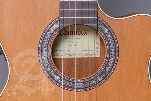 Guitarra Semi-acstica Alhambra  Z-Nature CT EZ