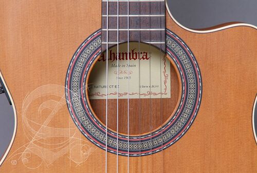Guitarra Semi-acústica Alhambra  Z-Nature CT EZ
