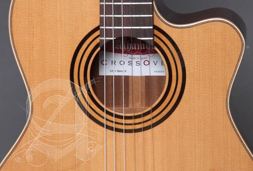 Guitarra Semi-acstica Alhambra CS-1 CW E8