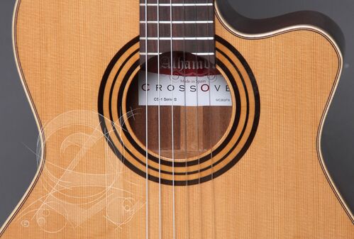 Guitarra Semi-acústica Alhambra CS-1 CW E8