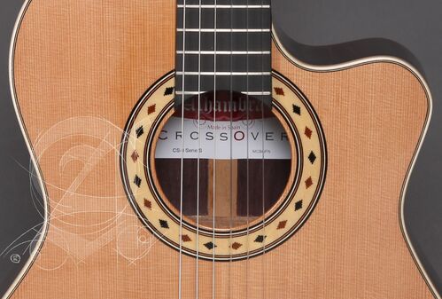 Guitarra Semi-acústica Alhambra CS-3 CW E8