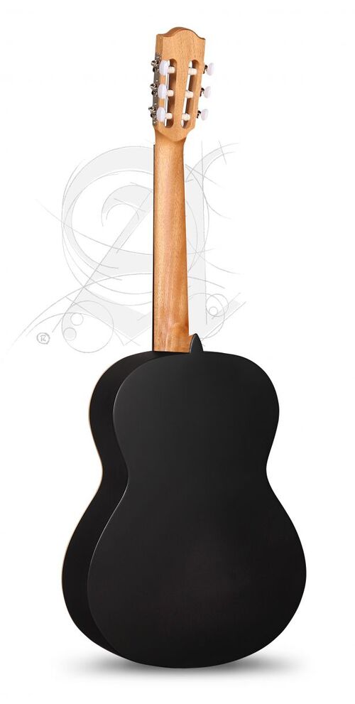 Guitarra Clsica Alhambra 1 C Black Satin