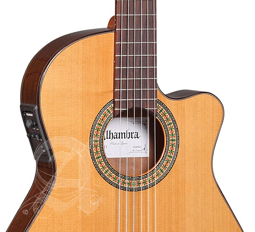 Guitarra Semi-acústica Alhambra 3 C CT E1
