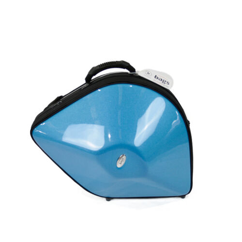 Estuche Bags Trompa Campana Desmontable Metalic Azul