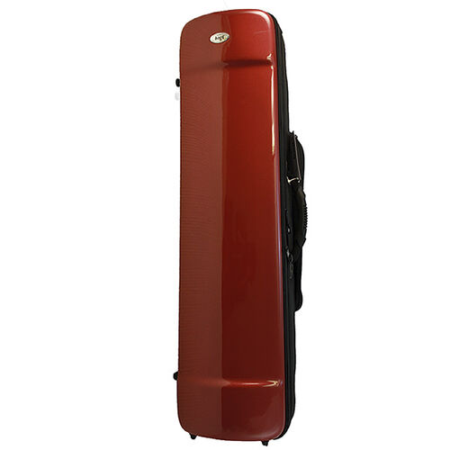 Estuche Bags 2 Trombones Tenor+Alto Metalic Rojo