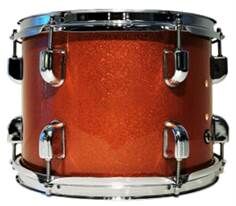 Bateria Tornado By Mapex  18  Naranja Sparkle