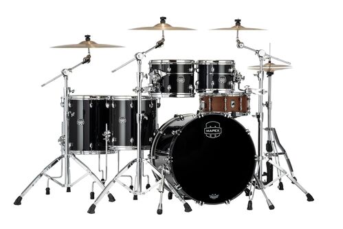 Bateria Mapex Saturn Evolution Se628xmpb Piano Black