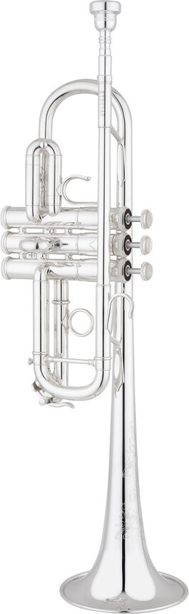 Trompeta Eastman ETR834RS Plateada Tudel Invertido Professional en Do