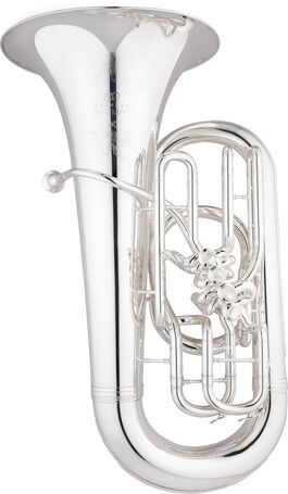 Tuba Eastman EBE853S Plateada Professional en Mib
