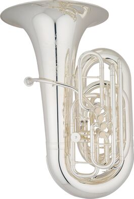 Tuba Eastman EBB624S Plateada Professional en Sib