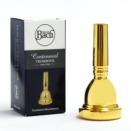 Boquilla Bach Centenario Trombón Bajo 5G Oro