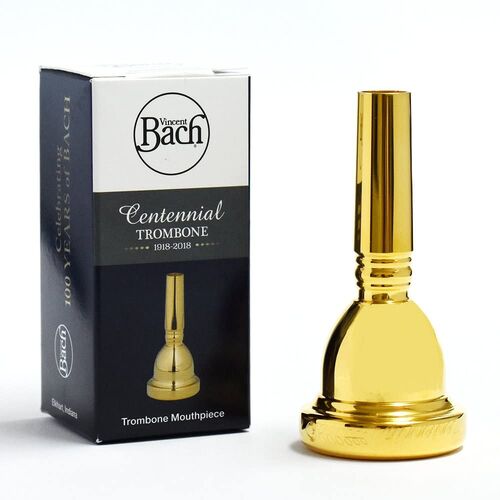 Boquilla Bach Centenario Trombn Bajo 5G Oro