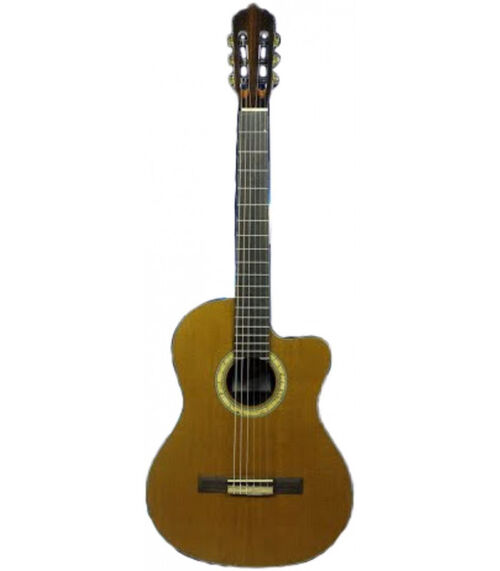 Guitarra Clásica Veelah VEE-201 Cutaway Electrificada