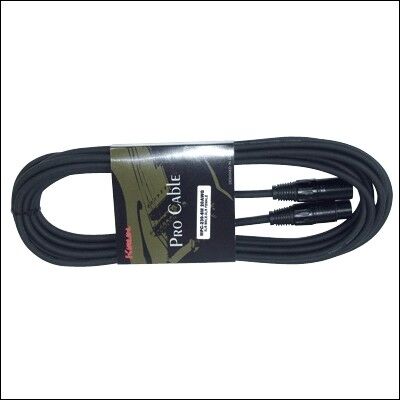 Cable Standart Micro Mpc-230-3M Xlr M - Xlr F 20 Awg Kirlin 001 - Negro