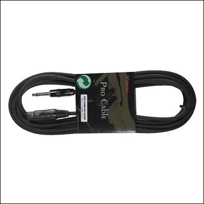 Cable Standart Micro Mpc-232Bn-6M Xlr F - Jack 20 Aw Kirlin 001 - Negro