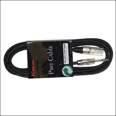 Cable Standart Micro Mpc-443Pr-3M Jack - Xlr M 24Awg Kirlin Negro