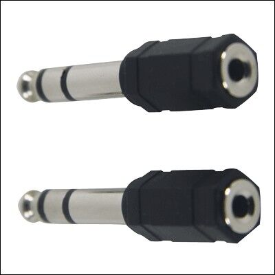 Blister Cables 3.5mm Stereo F 1/4 Stereo M Kirlin 2615X2 Negro