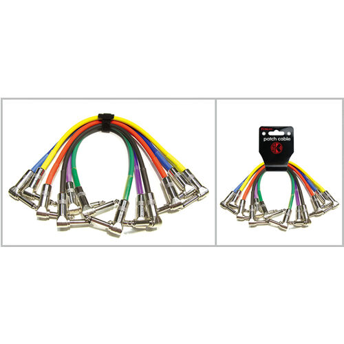 Juego 6 Cables Ipv6-243-0.18M Jack Ang - Jack Ang 24 Kirlin 099 - Standard