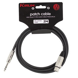 Cable Standart Micro Mpc-444Pr-3M Jack - Xlr F 24 Aw Kirlin Negro