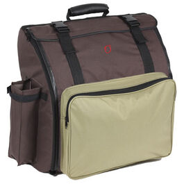 Funda Acordeon 120 Bajos 25mm Mochila Marron Combinado Ortola