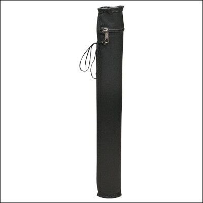 Funda Baquetas Bateria Cilindrica Negro Ortola