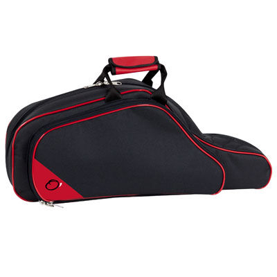 Funda Saxo Alto 25mm Mochila Ref. 111 Ortola 200 - Negro v.rojo