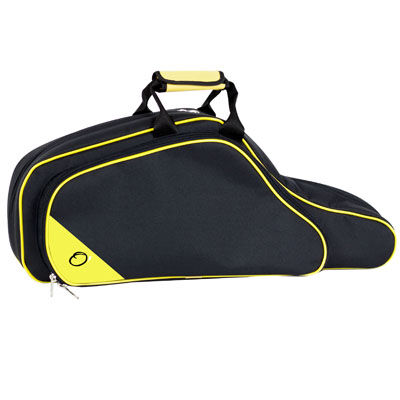 Funda Saxo Tenor 25mm Mochila 121 Ortola Negro y Amarillo