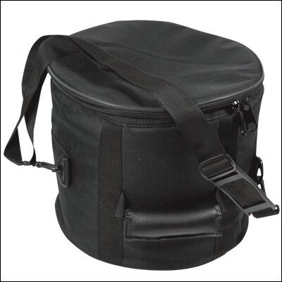 Funda Tambor 31X26 cms Tamboril 10mm Cb Ortola Negro