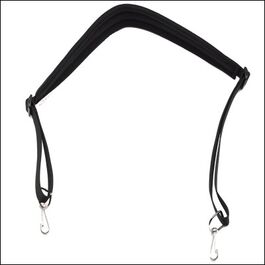 Bandolera Bombo 710 Acolchada Negra Ortola