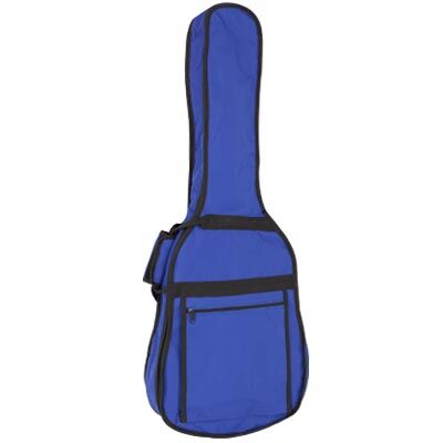 Funda Guitarra Clasica 5mm 23 Mochila con Logo Ortola Azul